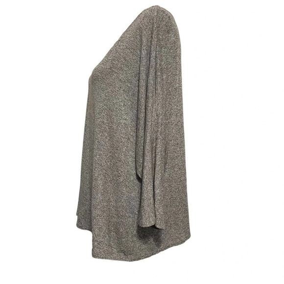 J Jill Wearever Collection Stretch Knit 3/4 Sleeve Tunic Top Size XL - Picture 4 of 5